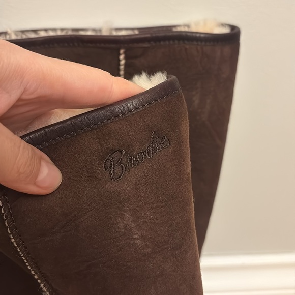 New Paul Brodie shearling suede winter boots - Picture 2 of 10